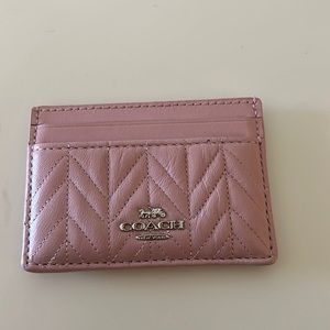 Coach card holder
